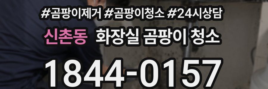 신촌동 화장실 곰팡이 청소