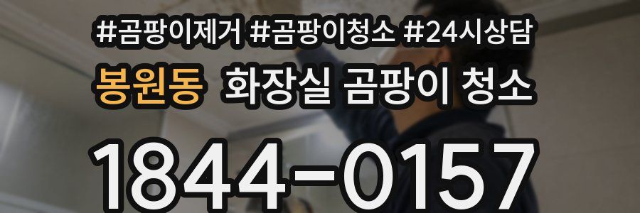 봉원동 화장실 곰팡이 청소