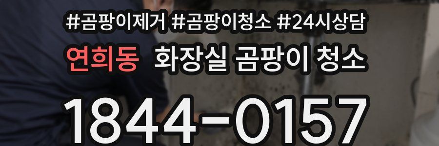 연희동 화장실 곰팡이 청소