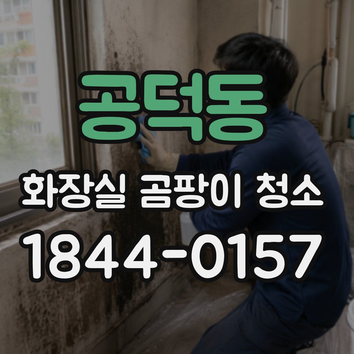 공덕동 화장실 곰팡이 청소