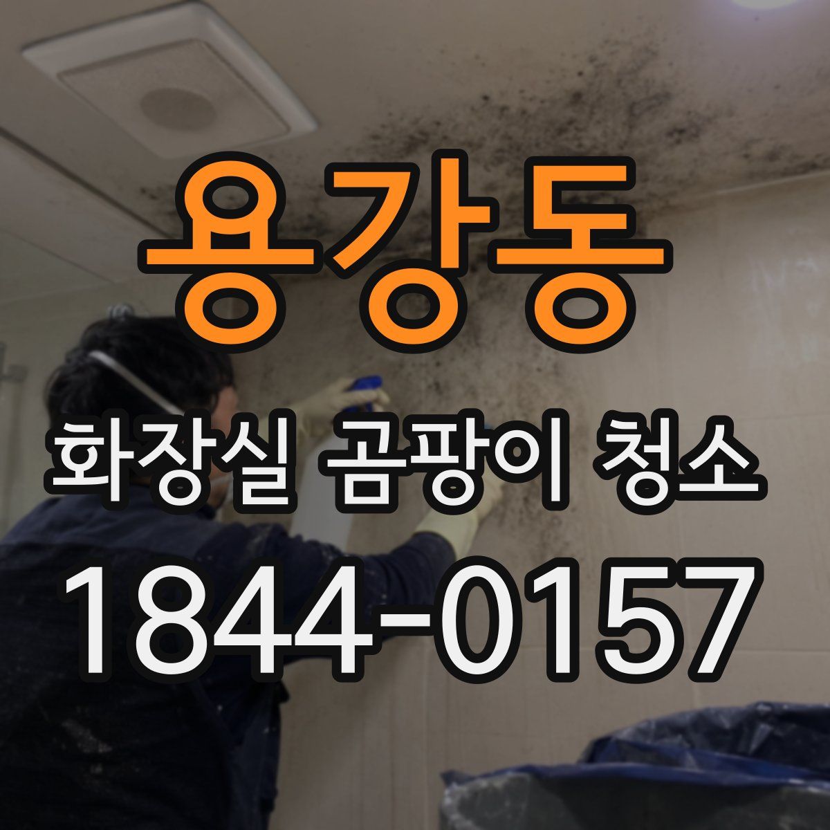 용강동 화장실 곰팡이 청소