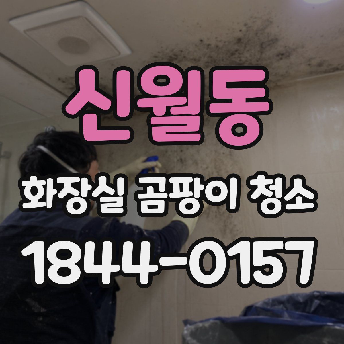 신월동 화장실 곰팡이 청소