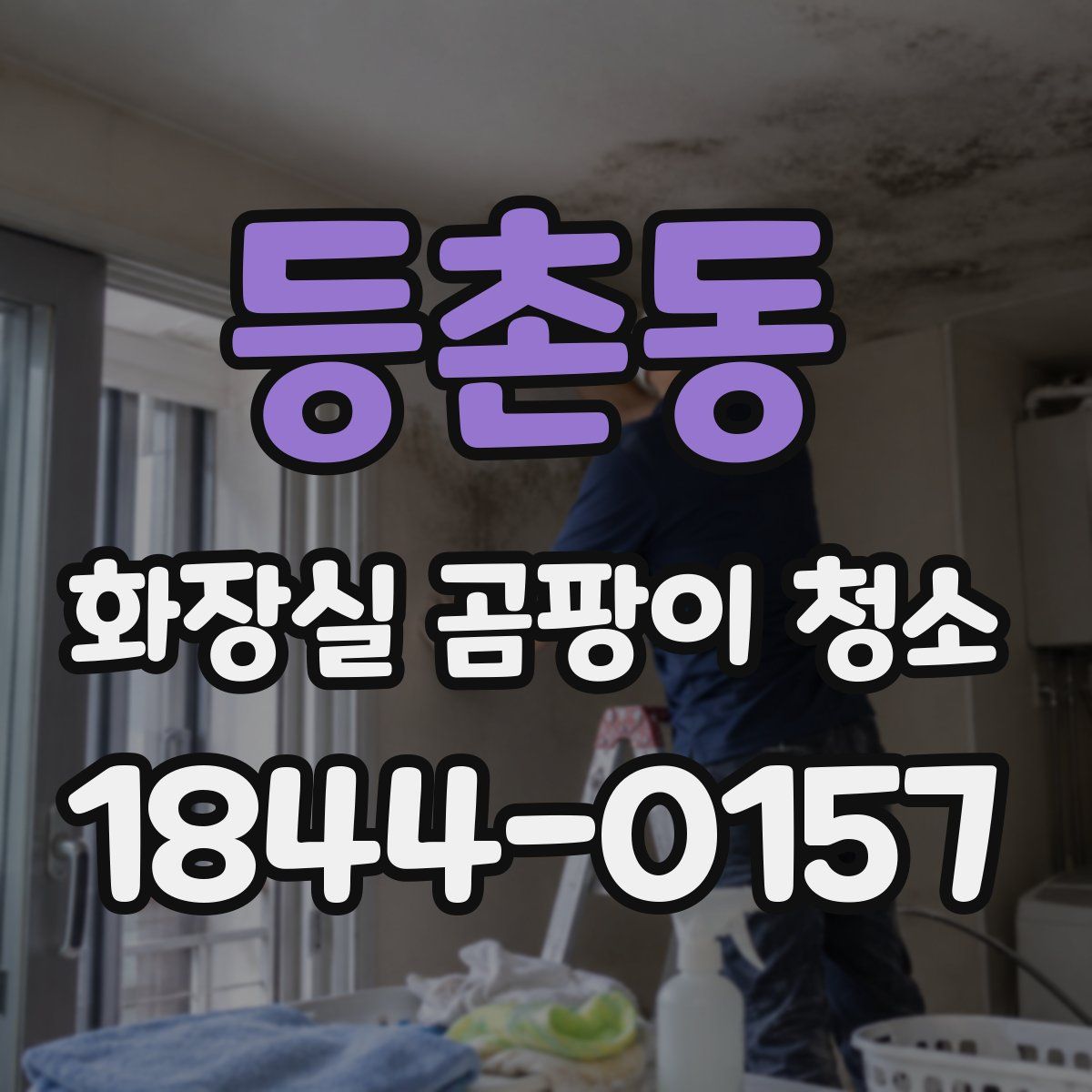 등촌동 화장실 곰팡이 청소