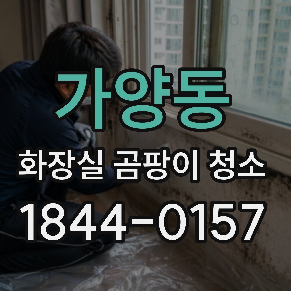 가양동 화장실 곰팡이 청소