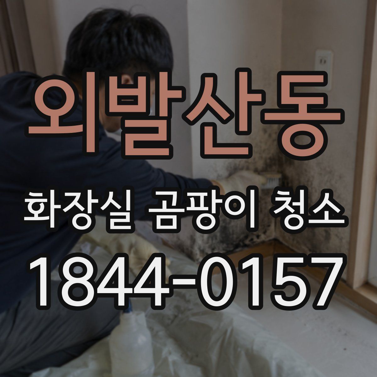 외발산동 화장실 곰팡이 청소