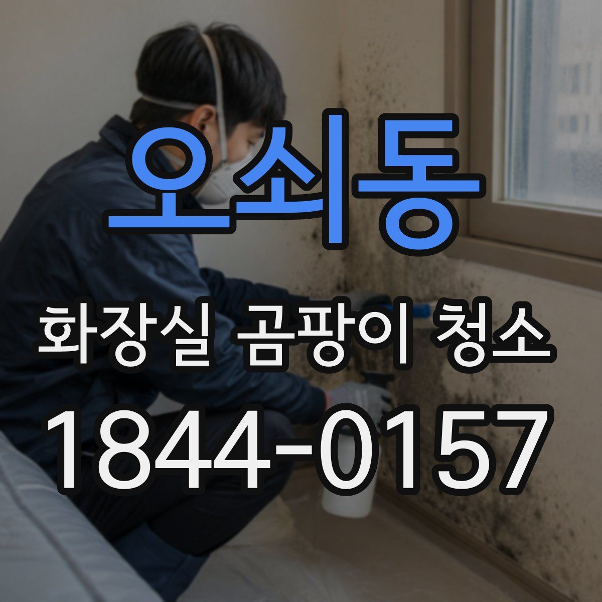 오쇠동 화장실 곰팡이 청소