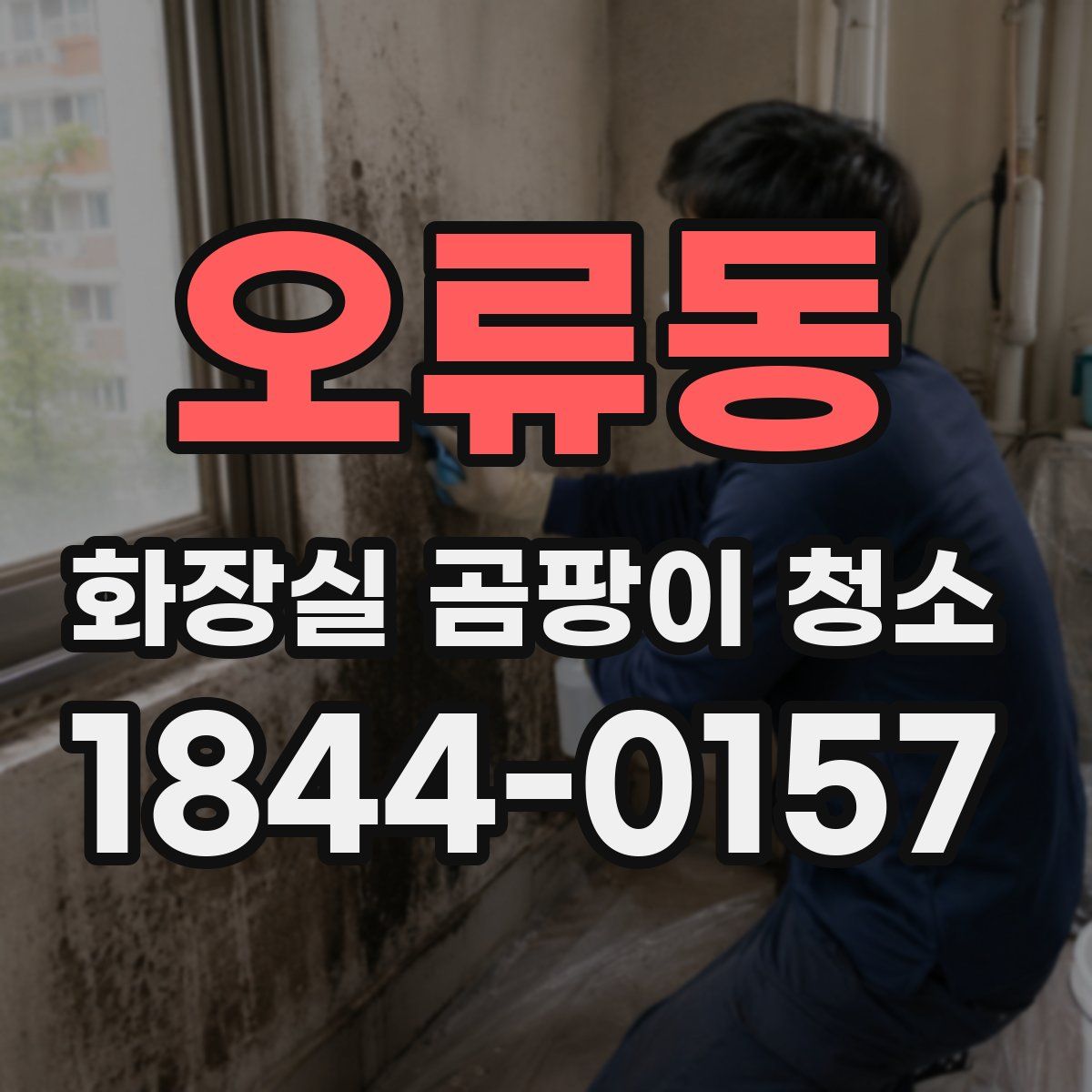 오류동 화장실 곰팡이 청소