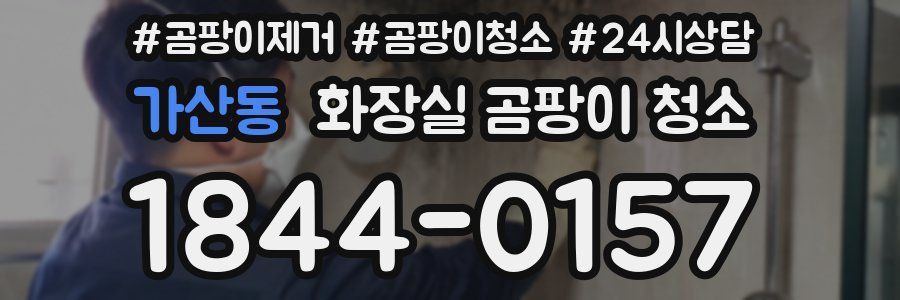 가산동 화장실 곰팡이 청소