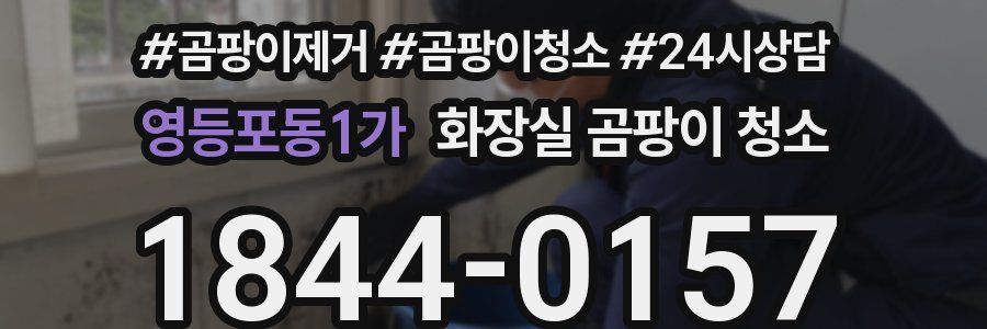 영등포동1가 화장실 곰팡이 청소