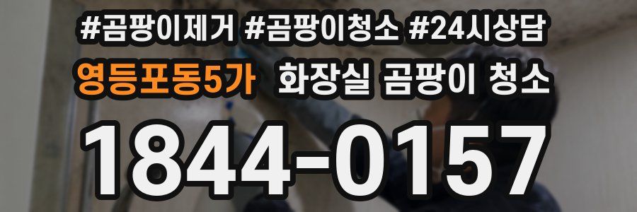 영등포동5가 화장실 곰팡이 청소