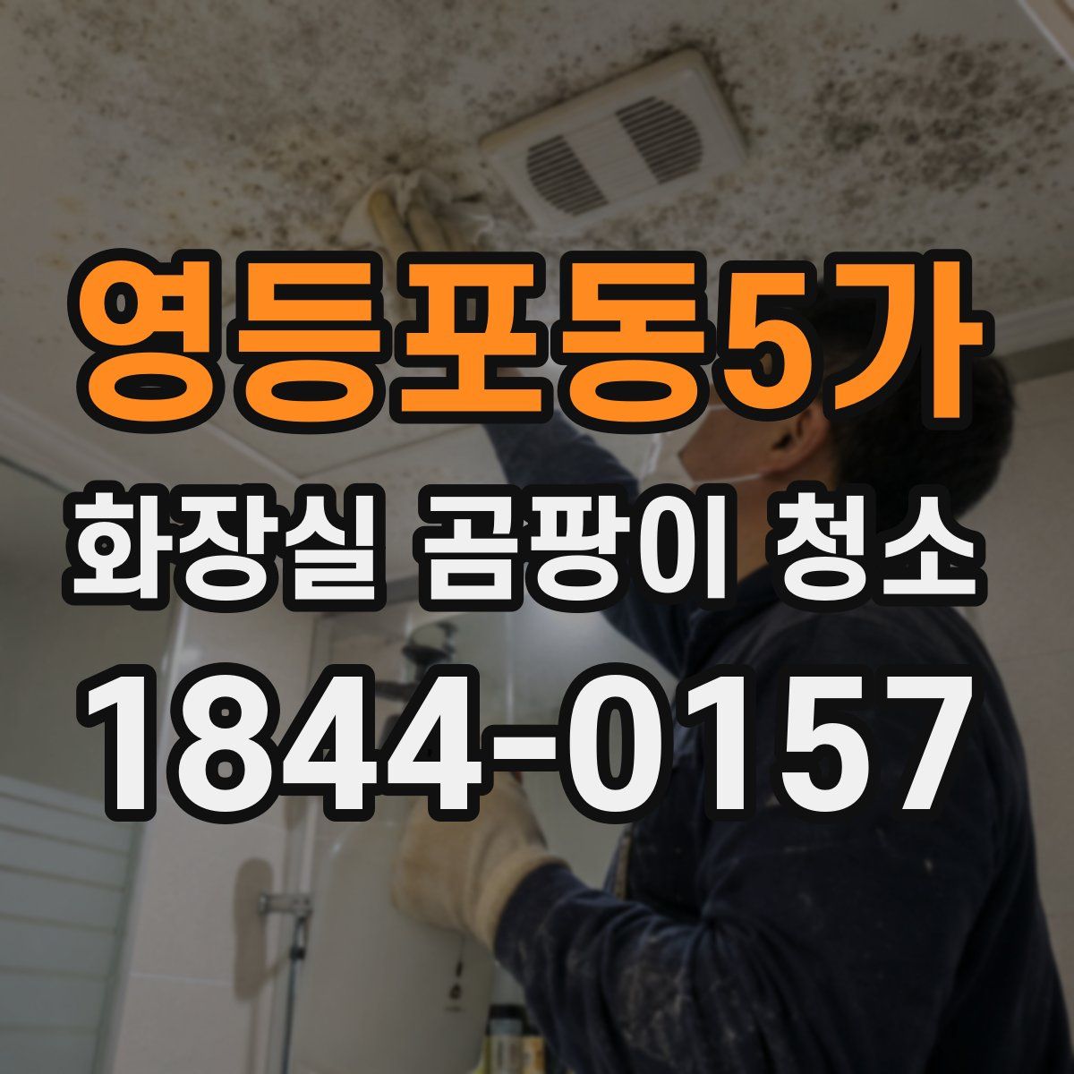 영등포동5가 화장실 곰팡이 청소