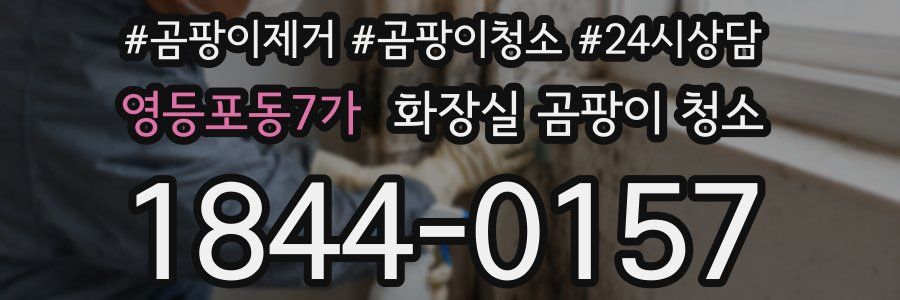 영등포동7가 화장실 곰팡이 청소