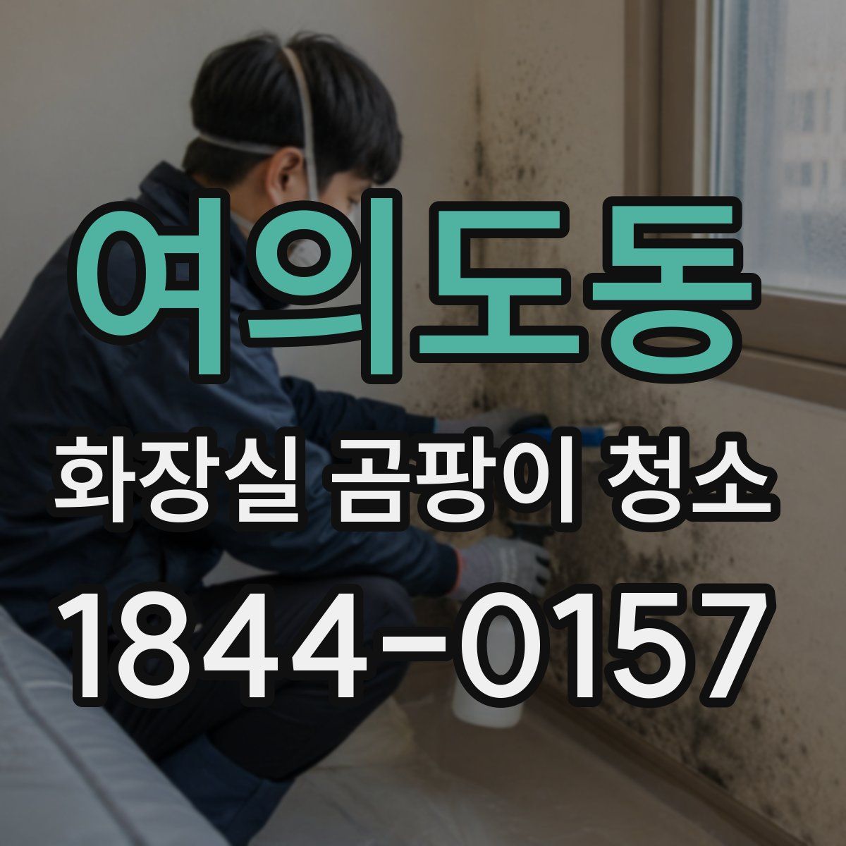 여의도동 화장실 곰팡이 청소