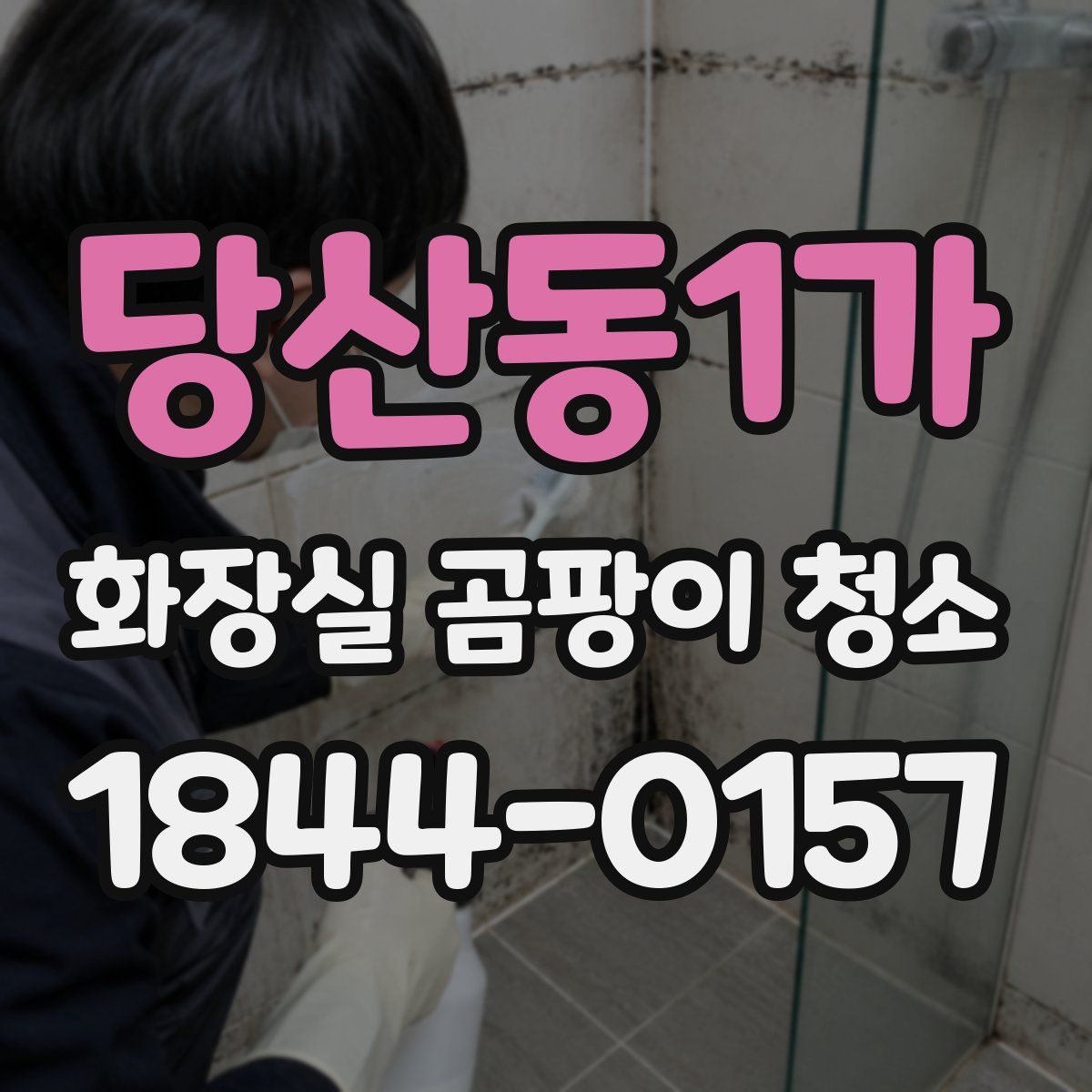 당산동1가 화장실 곰팡이 청소