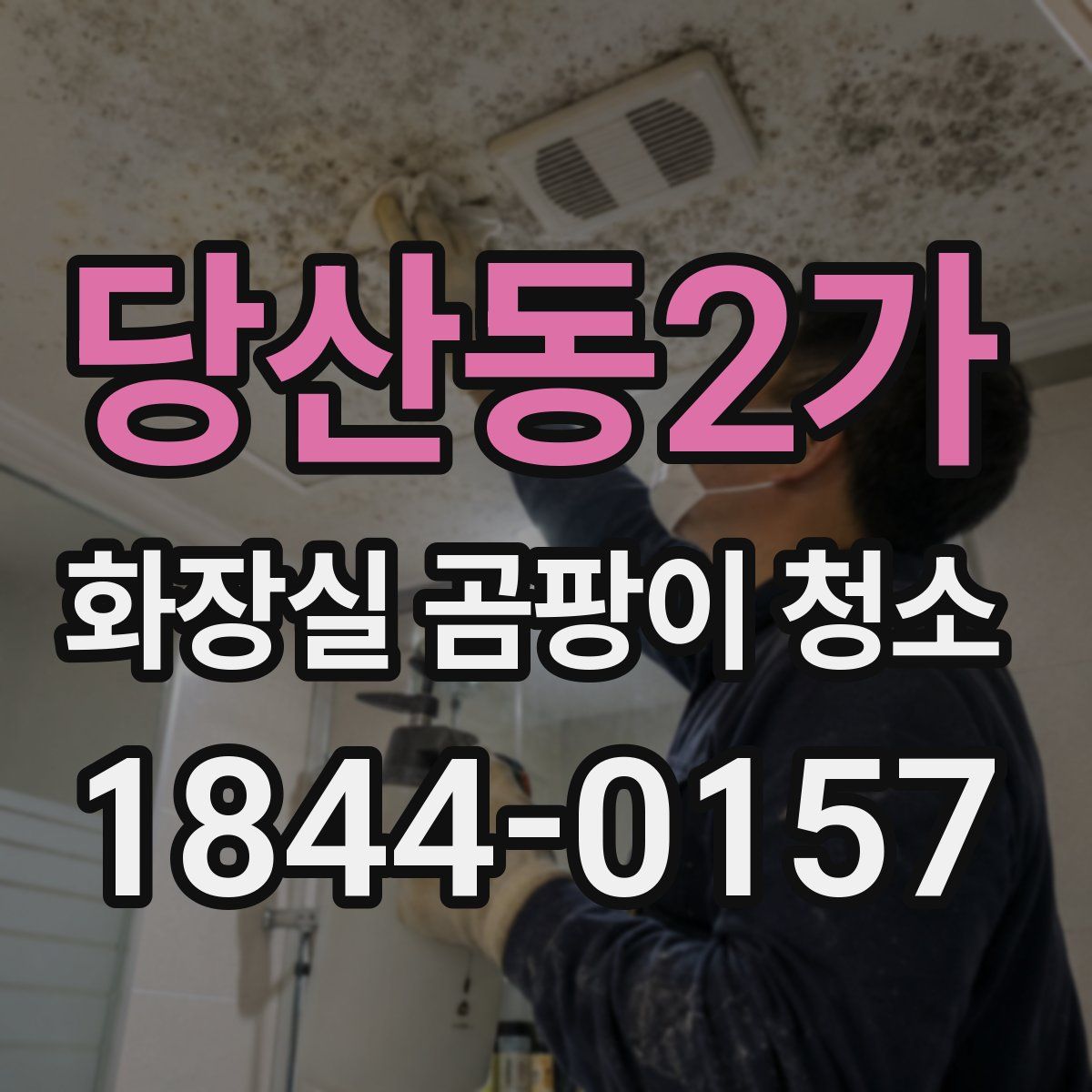 당산동2가 화장실 곰팡이 청소