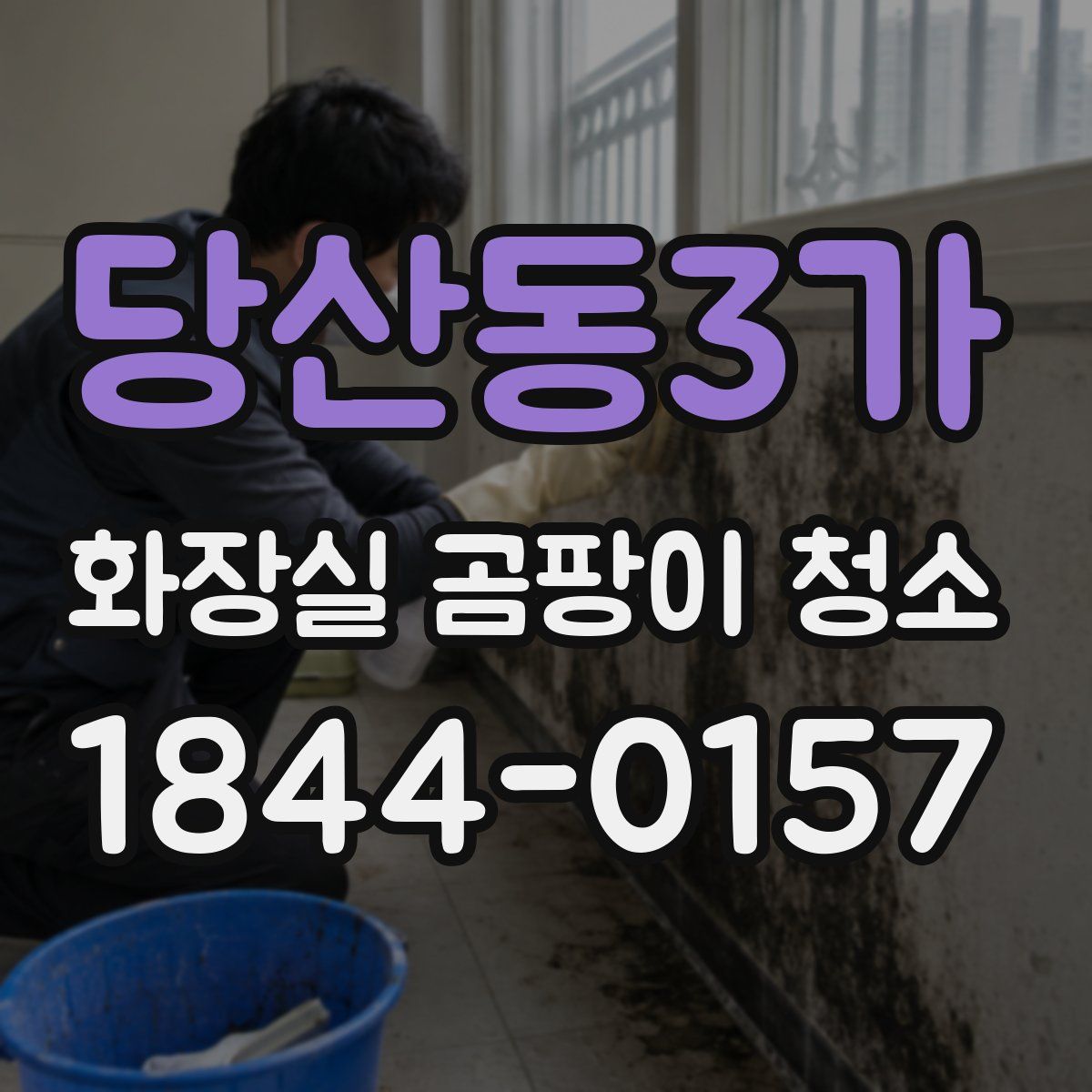 당산동3가 화장실 곰팡이 청소