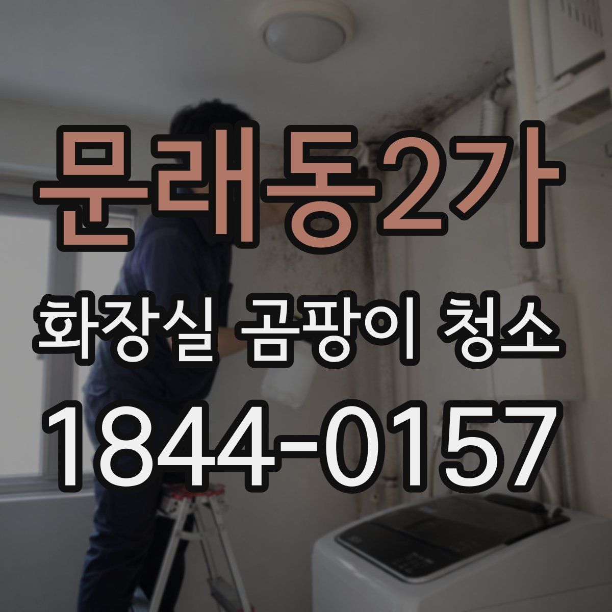 문래동2가 화장실 곰팡이 청소