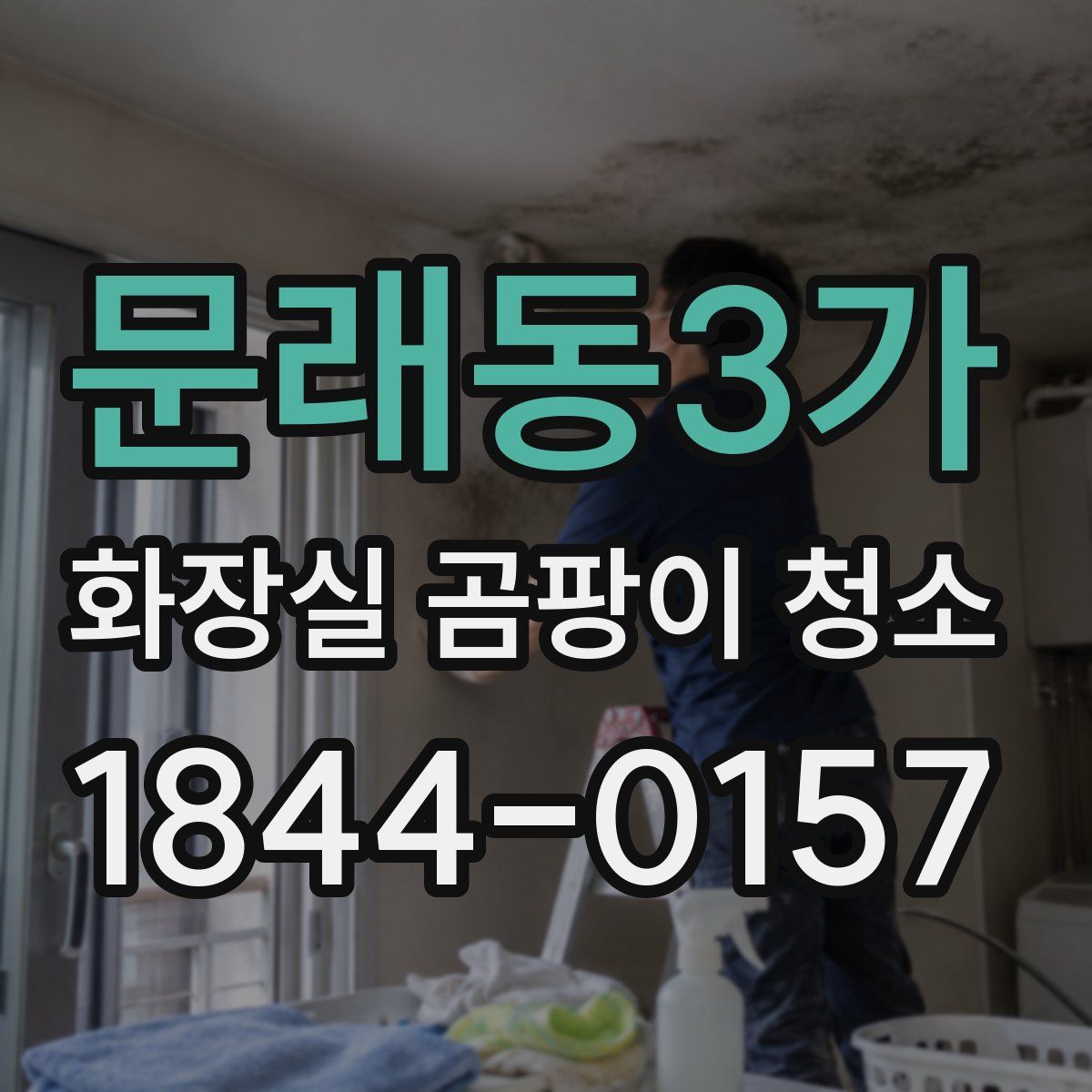 문래동3가 화장실 곰팡이 청소