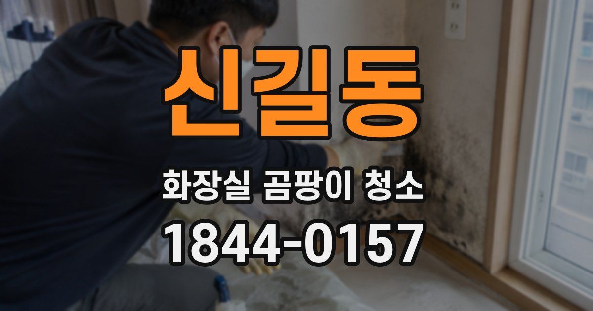 신길동 화장실 곰팡이 청소