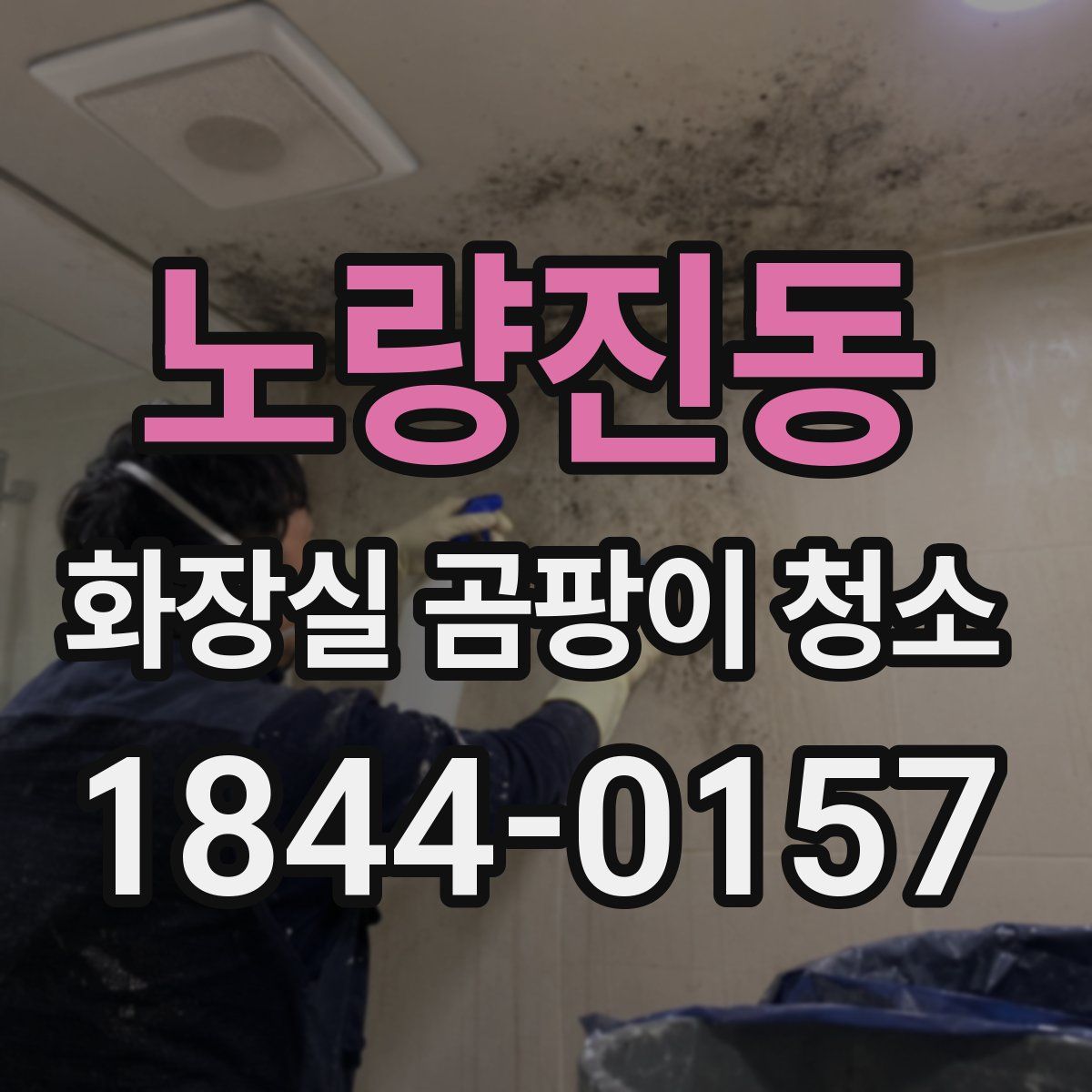 노량진동 화장실 곰팡이 청소