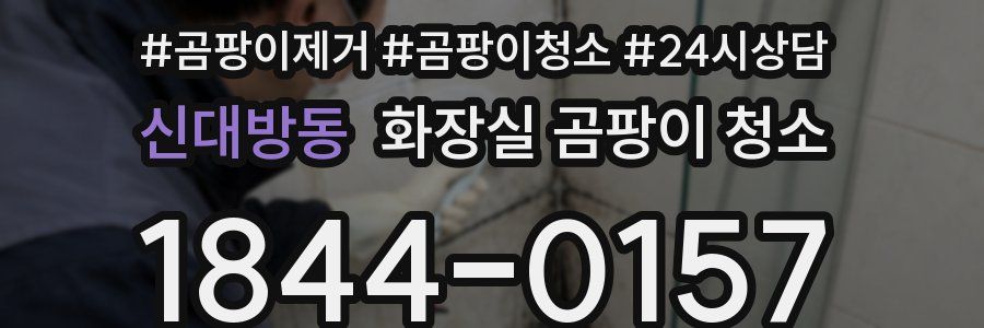 신대방동 화장실 곰팡이 청소