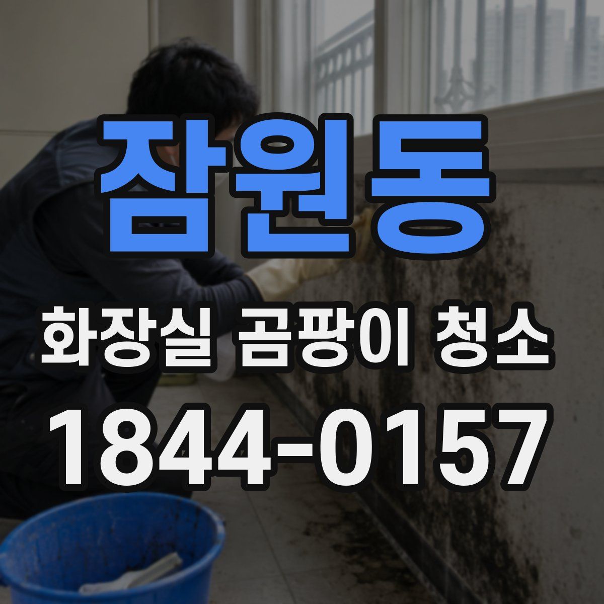 잠원동 화장실 곰팡이 청소