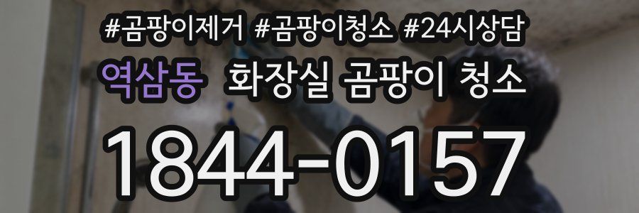 역삼동 화장실 곰팡이 청소