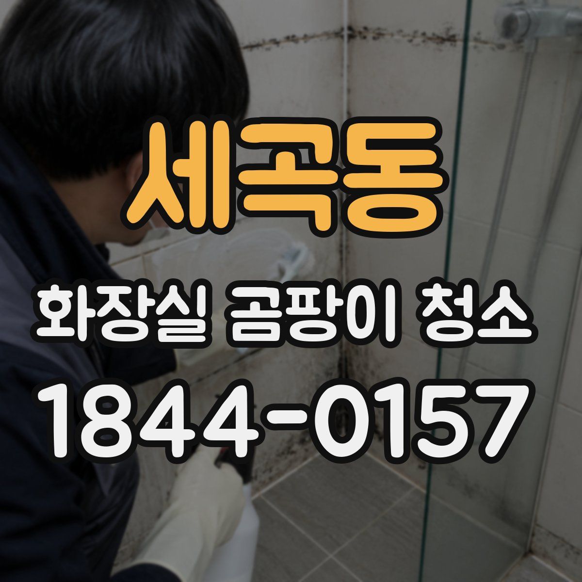 세곡동 화장실 곰팡이 청소