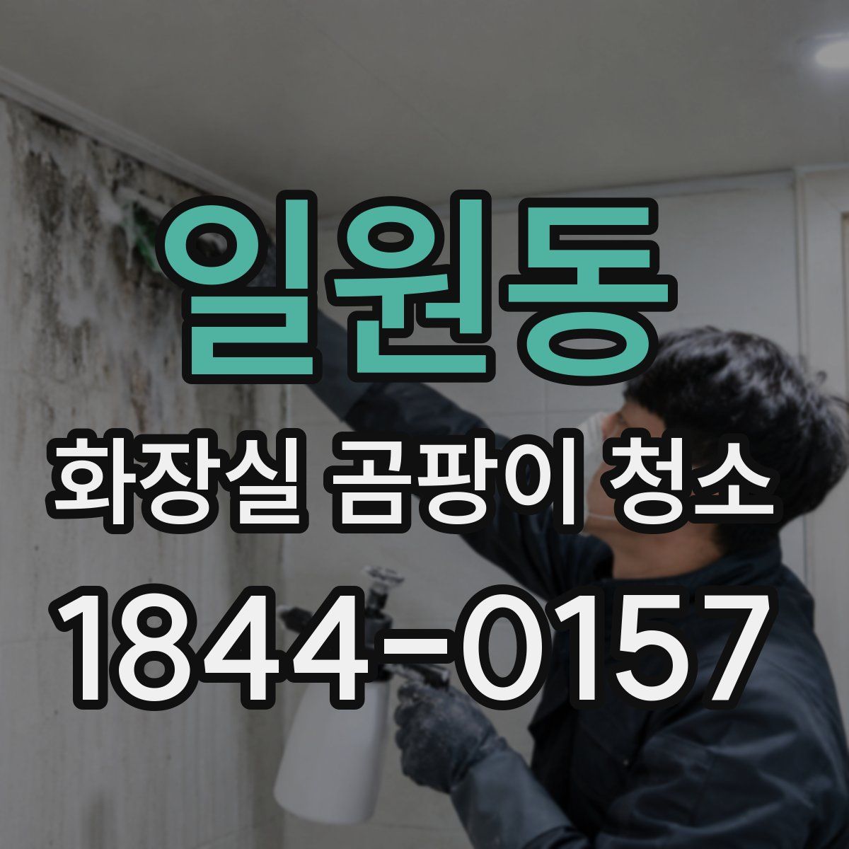 일원동 화장실 곰팡이 청소