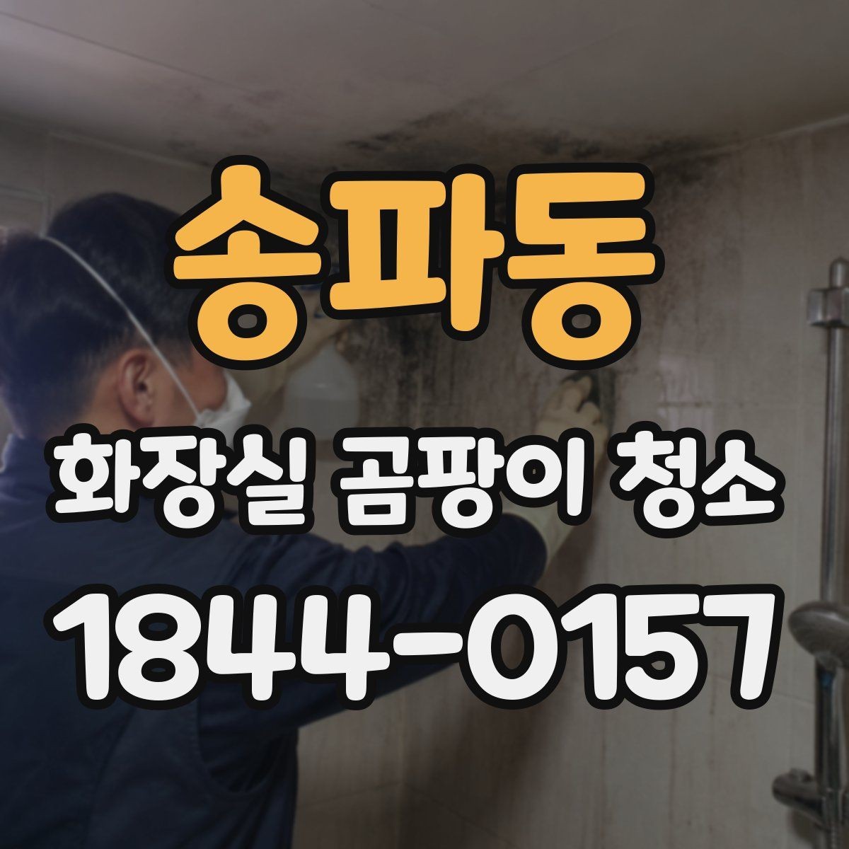송파동 화장실 곰팡이 청소 냄새가 다시 올라오는 위치 살피기