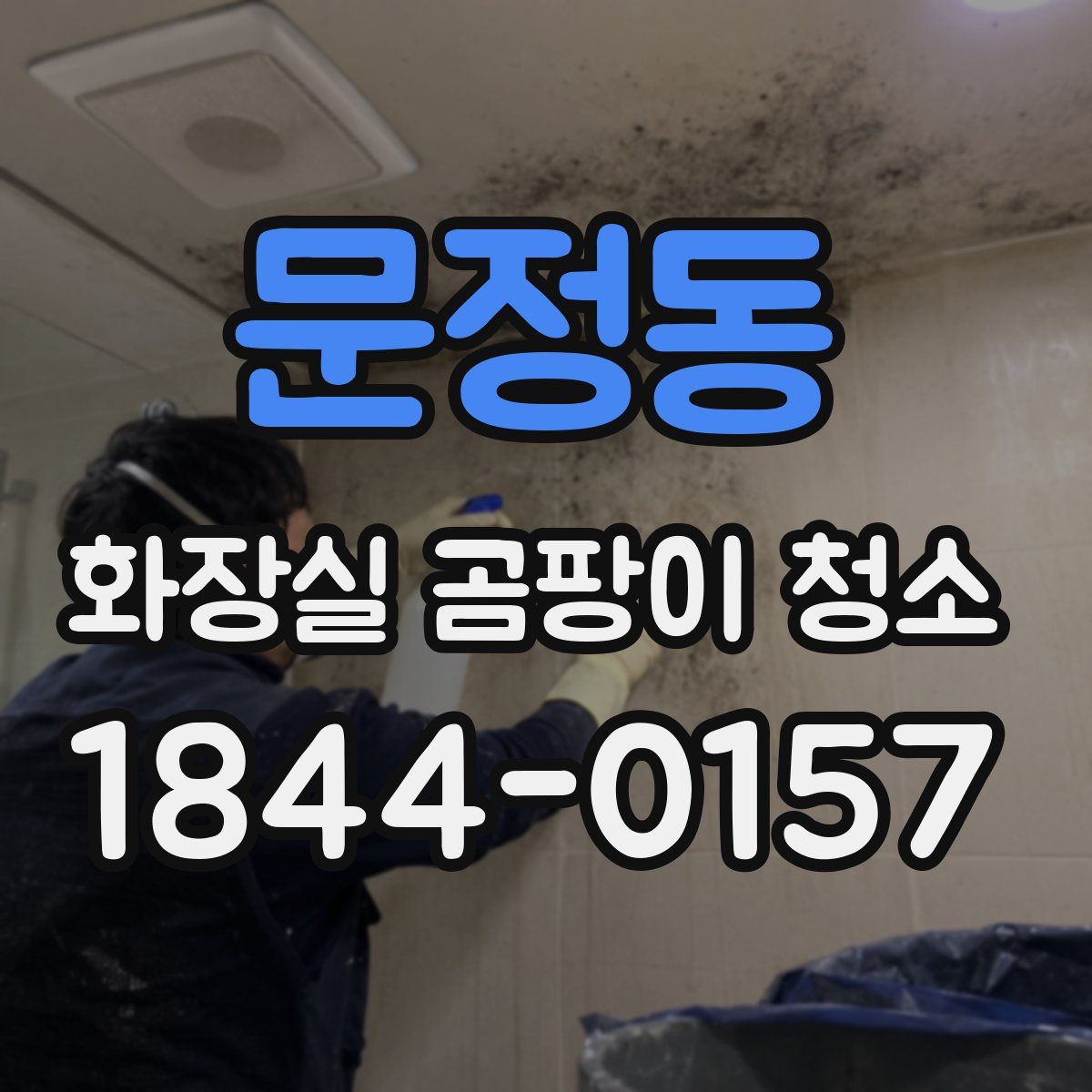 문정동 화장실 곰팡이 청소
