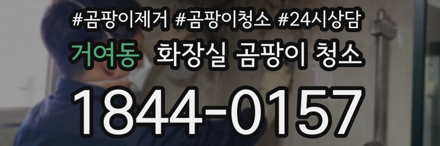 거여동 화장실 곰팡이 청소