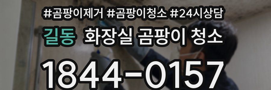 길동 화장실 곰팡이 청소