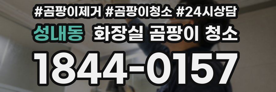 성내동 화장실 곰팡이 청소