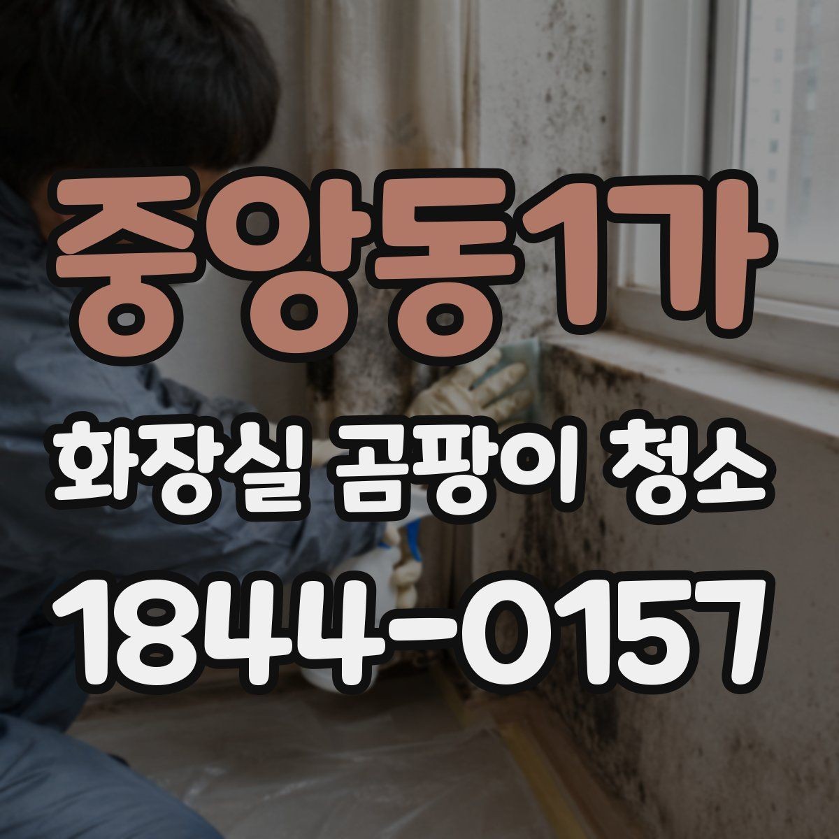 중앙동1가 화장실 곰팡이 청소 전 오염도 확인으로 시간 아끼는 법