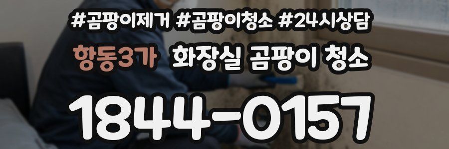 항동3가 화장실 곰팡이 청소