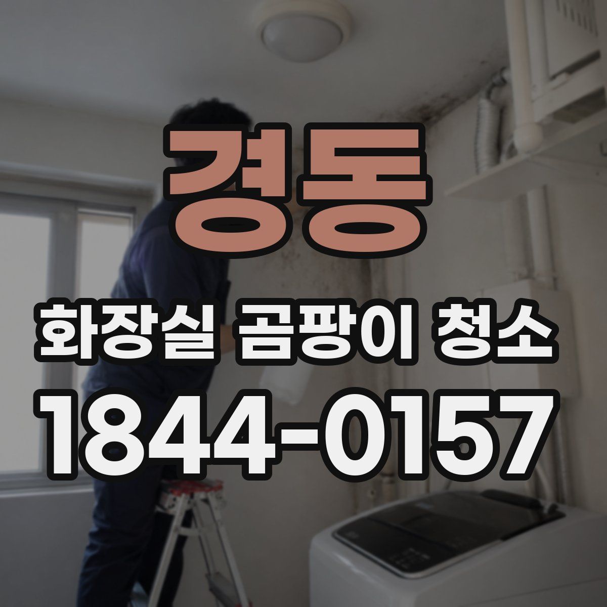 경동 화장실 곰팡이 청소