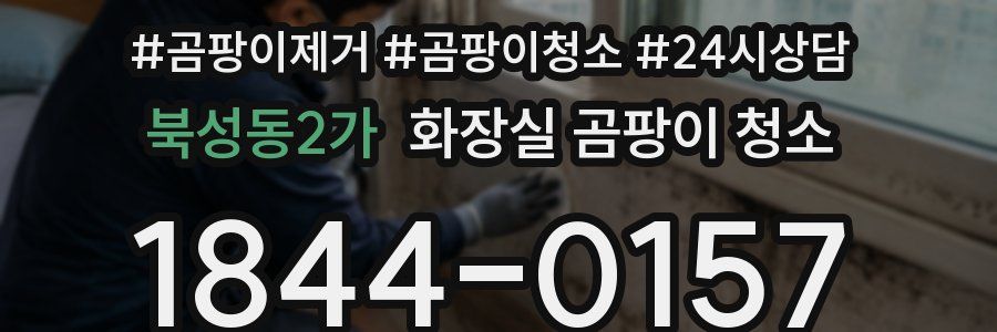 북성동2가 화장실 곰팡이 청소