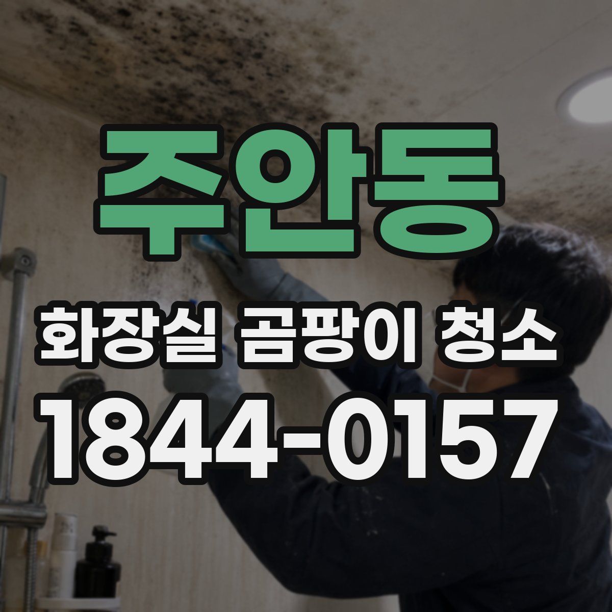 주안동 화장실 곰팡이 청소