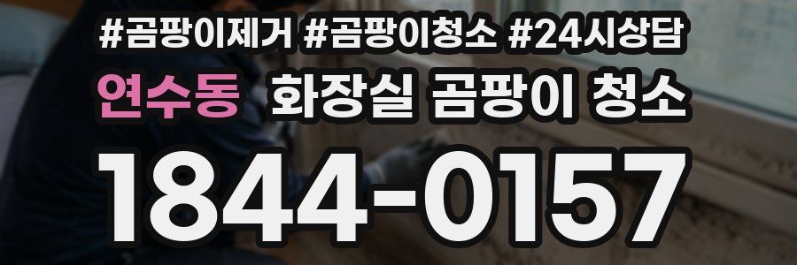 연수동 화장실 곰팡이 청소