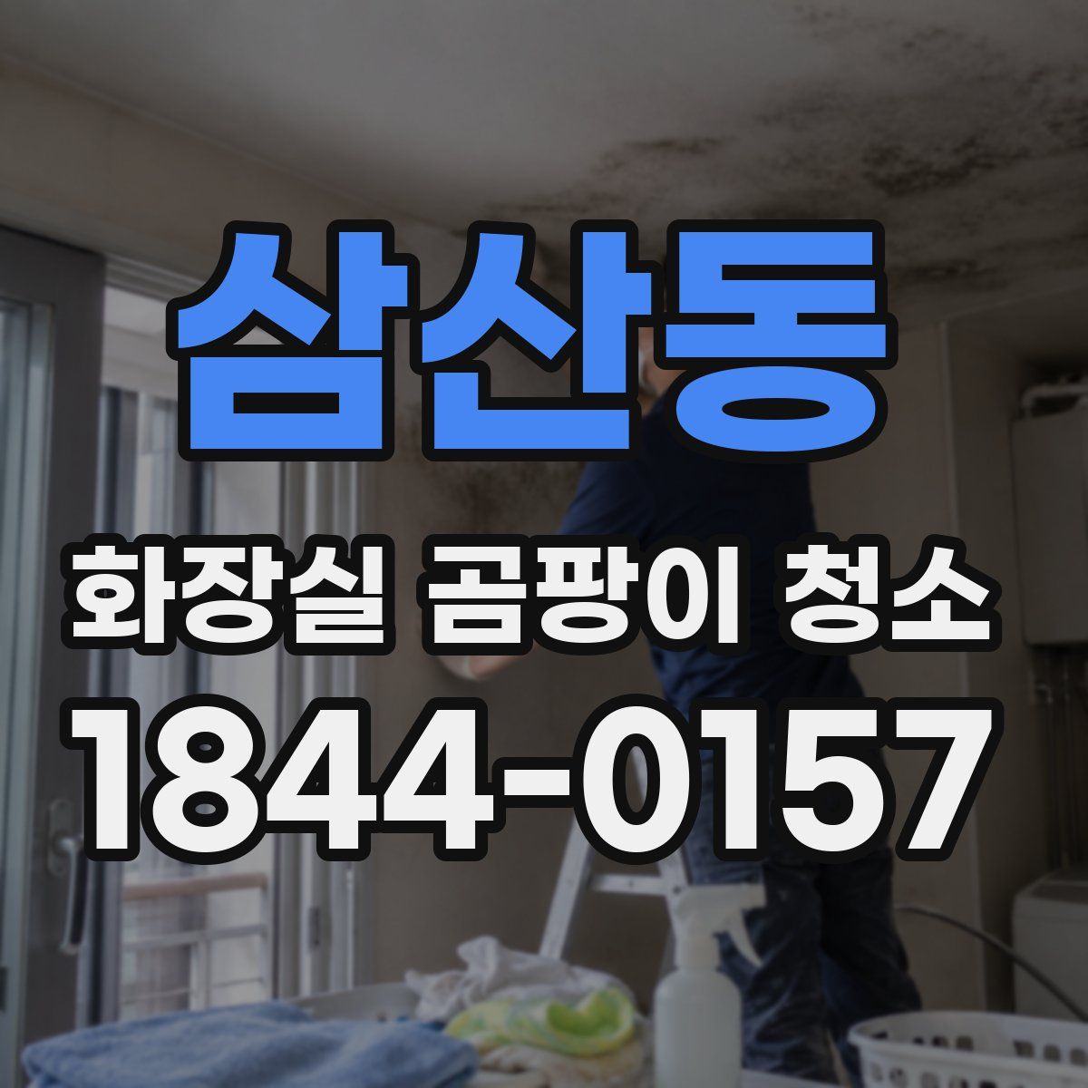 삼산동 화장실 곰팡이 청소