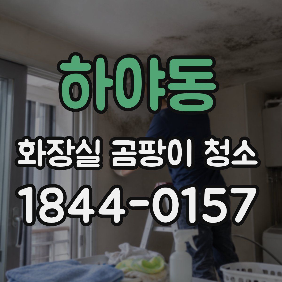 하야동 화장실 곰팡이 청소