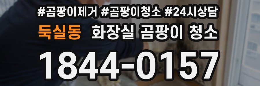 둑실동 화장실 곰팡이 청소