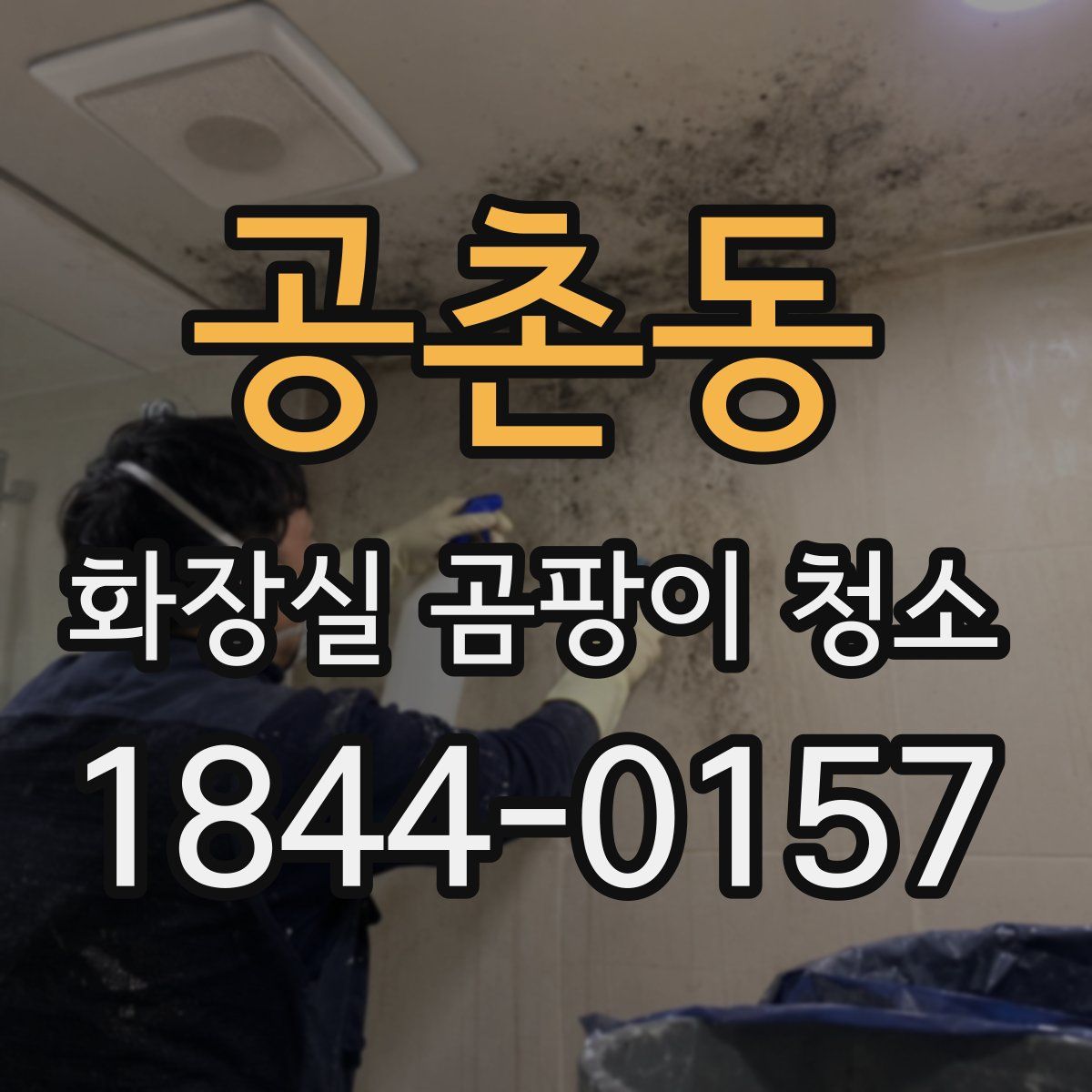 공촌동 화장실 곰팡이 청소