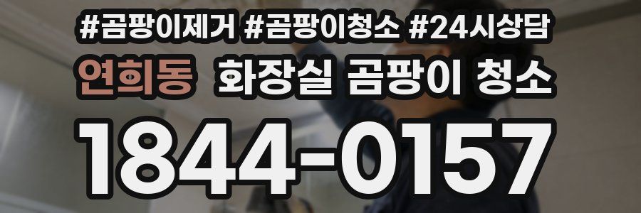 연희동 화장실 곰팡이 청소