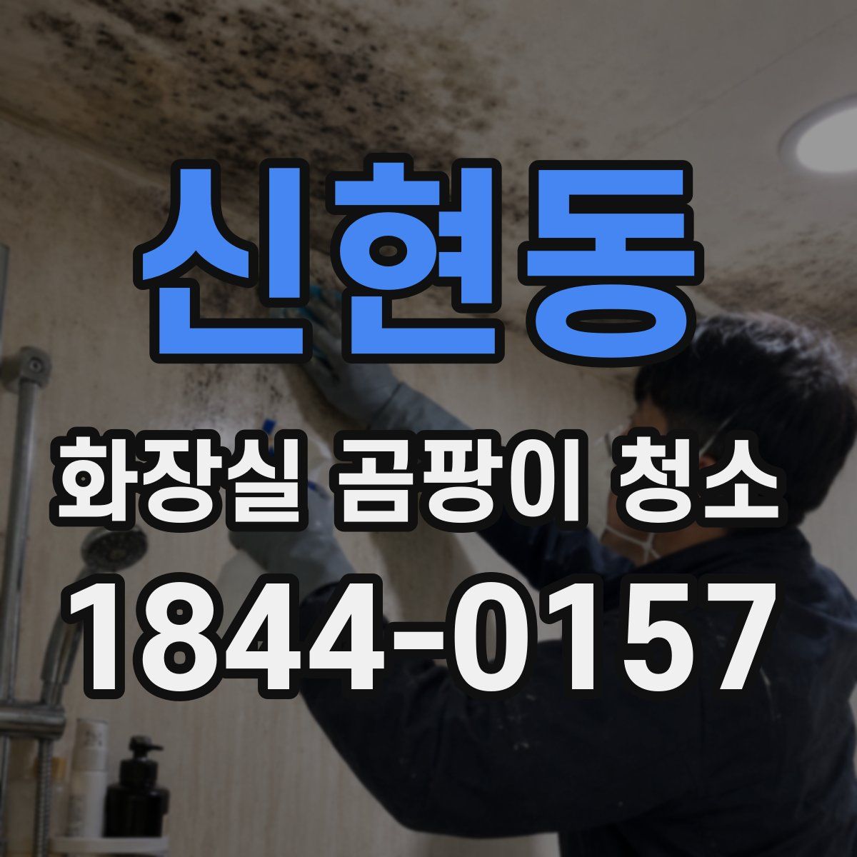 신현동 화장실 곰팡이 청소