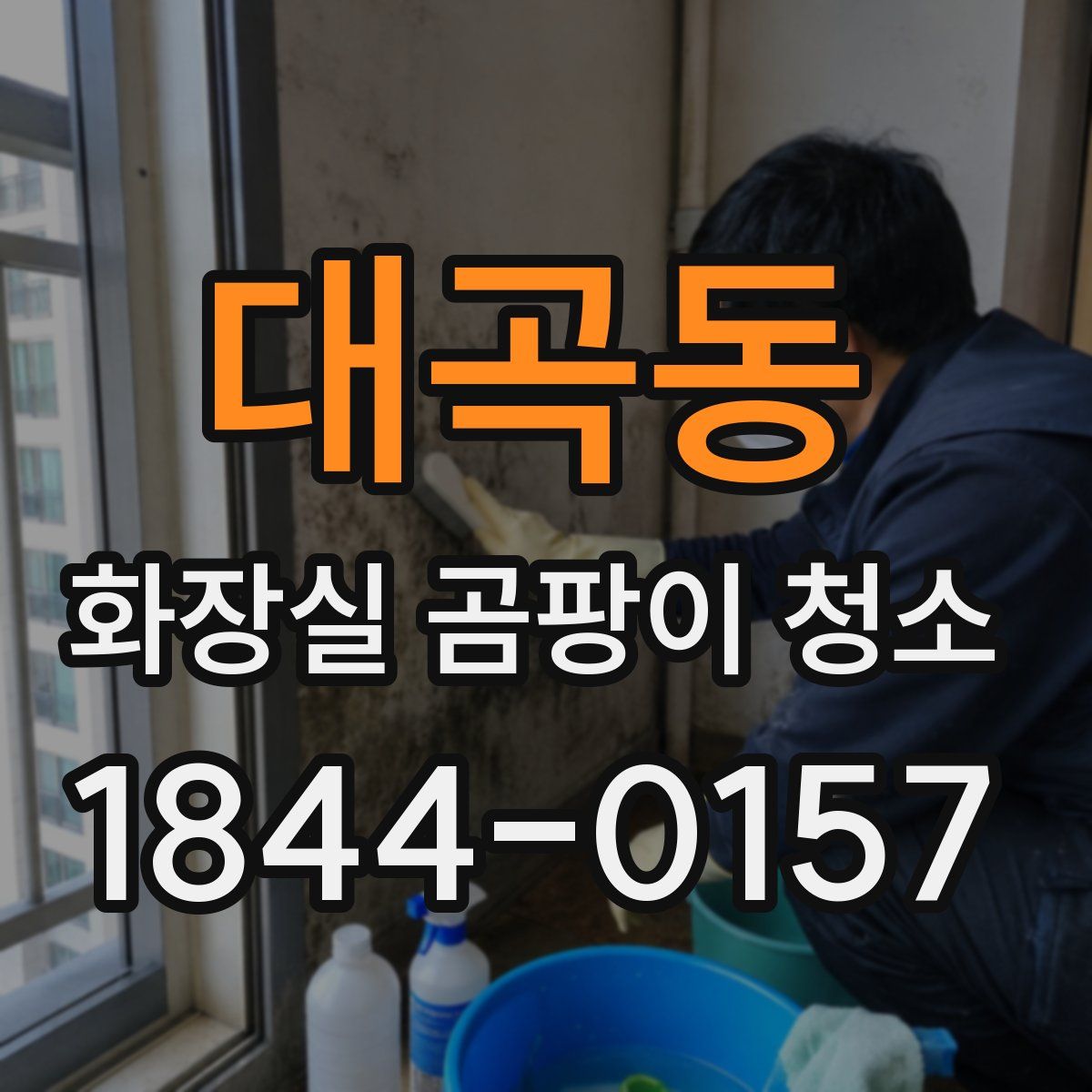 대곡동 화장실 곰팡이 청소