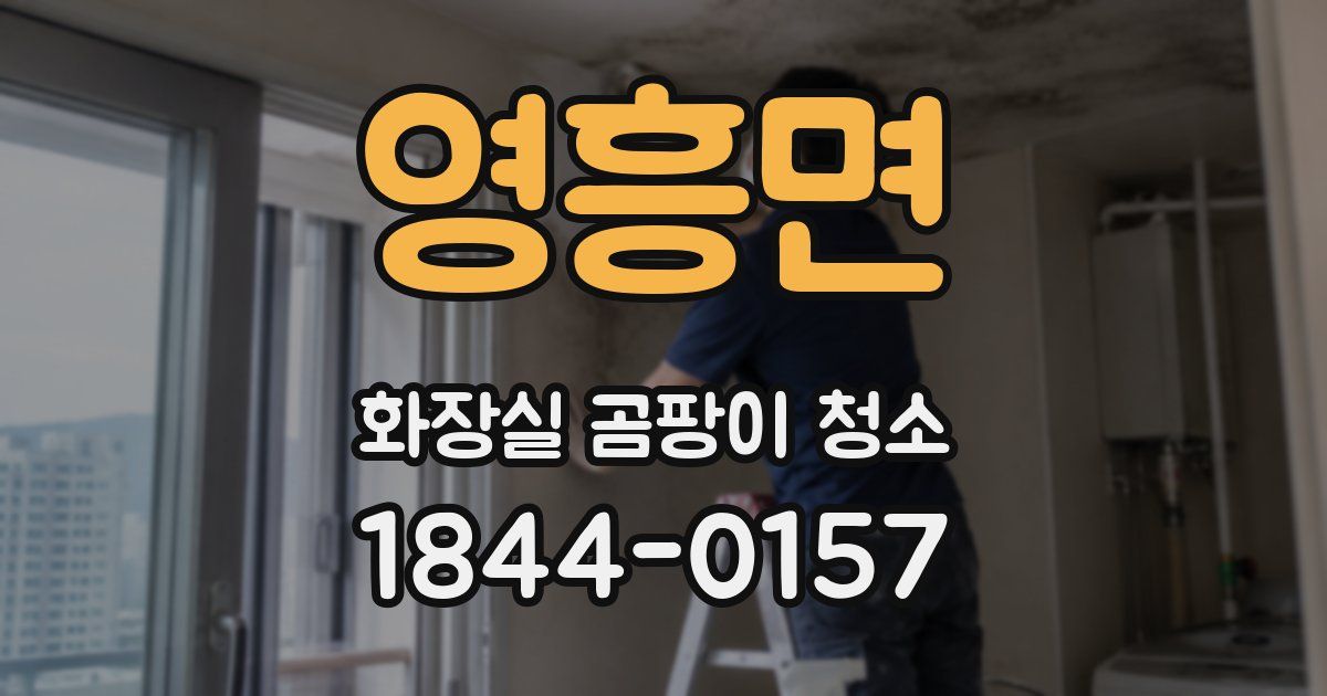 영흥면 화장실 곰팡이 청소