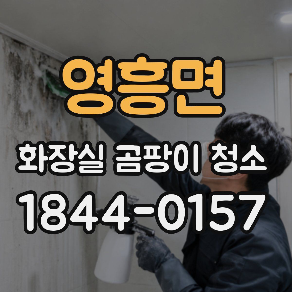 영흥면 화장실 곰팡이 청소