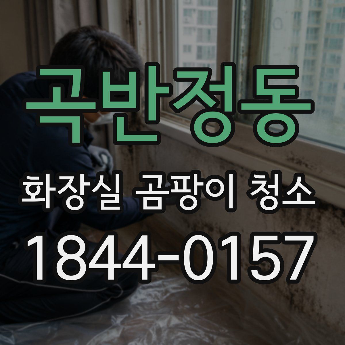 곡반정동 화장실 곰팡이 청소